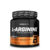 L-Arginine BiotechUSA formule 100 % pureté sous forme de poudre pour stimuler la production et la synthèse d'oxyde d'azote.