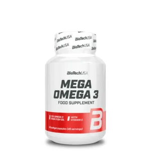 Mega Omega-3 BiotechUSA – Oméga-3 huile de poisson EPA et DHA