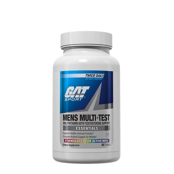 Mens Multi+Test 60 tablettes GAT Sport 3 Mens Multi+Test 60 tablettes GAT Sport