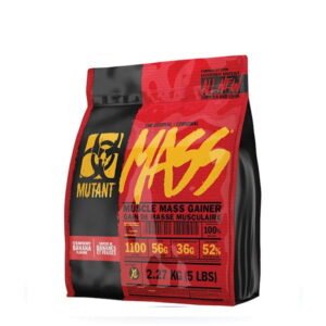 Protein Crunch Bar 12 x 62g Applied Nutrition 14 Mutant Mass conçu spécialement pour les culturistes et bodybuilders qui souhaitent développer leurs muscles et aussi pour les personnes ayant du mal à prendre du poids.
