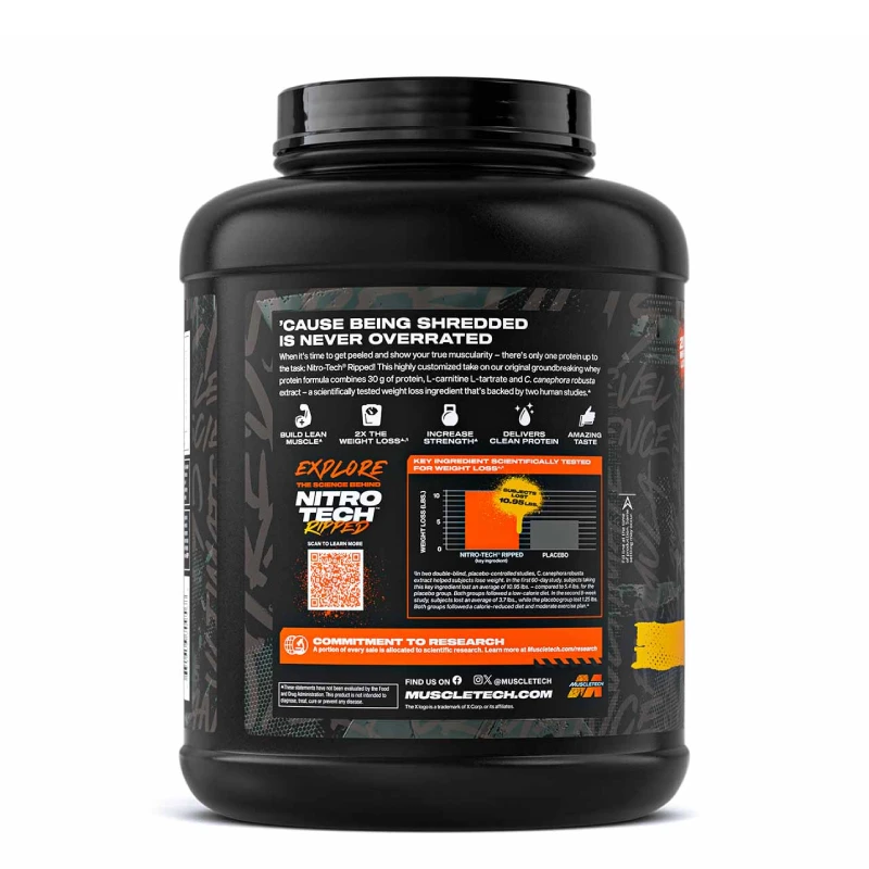 Nitro-Tech Ripped 1.8kg Muscletech 3 Nitro-Tech Ripped 1.8kg Muscletech
