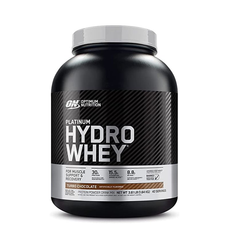 Platinum Hydro Whey 1.6kg Optimum Nutrition 1 Platinum Hydro Whey Optimum Nutrition – Puissance & Récupération Rapide
