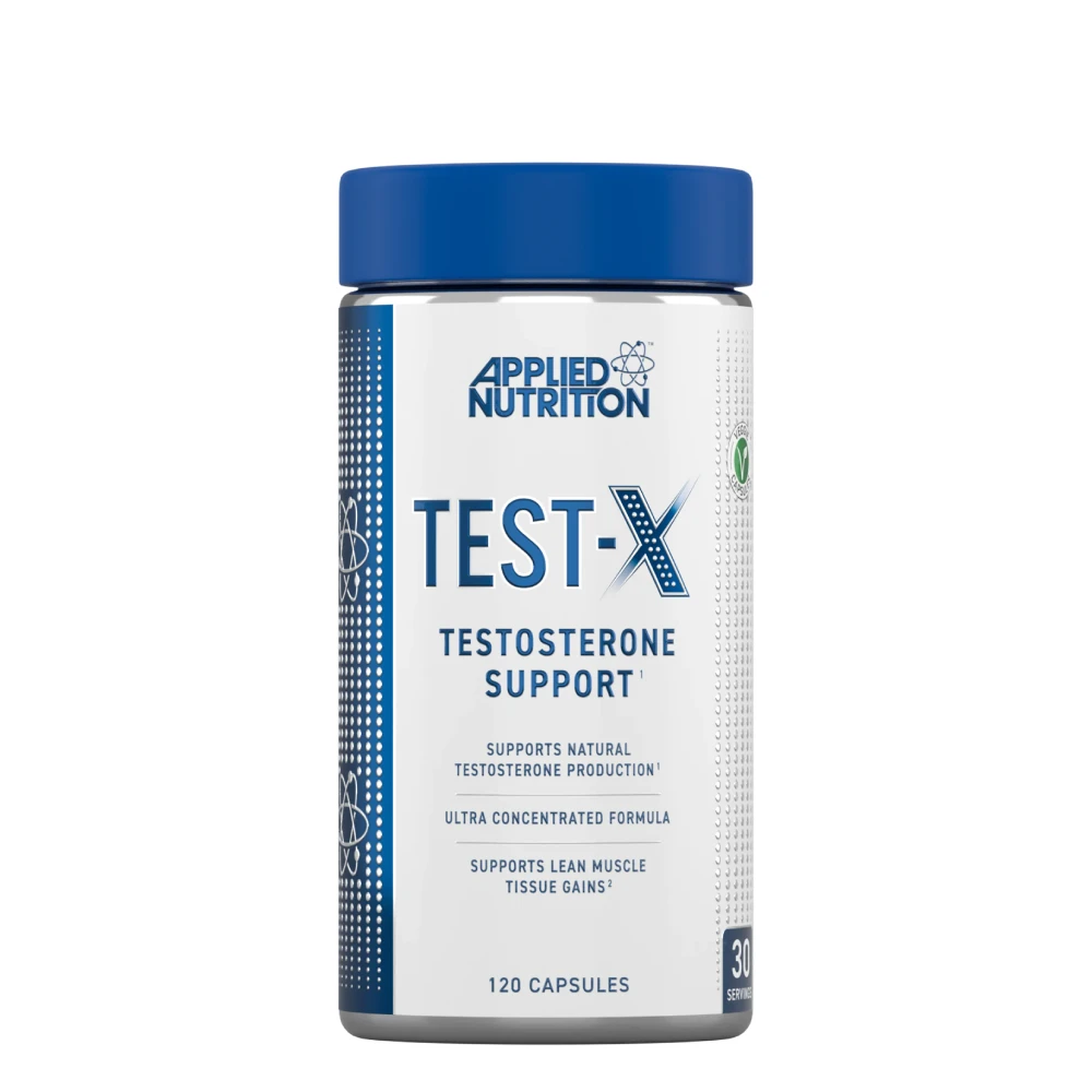 TEST-X Testosterone Support 120 Capsules Applied Nutrition 1 TEST-X Testosterone Support 120 Capsules Applied Nutrition
