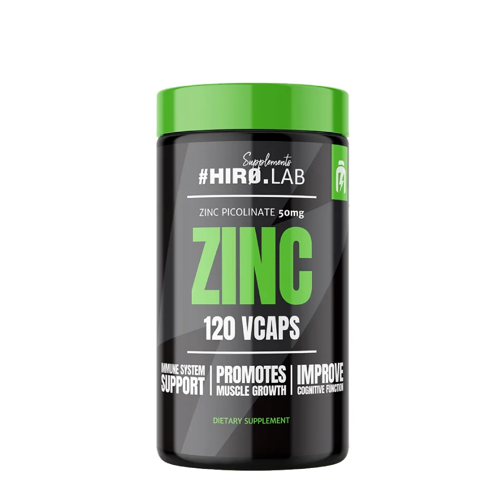 Zinc Picolinate 50mg 120 Véganes Capsules #HIRO.LAB 1 Zinc Picolinate 50mg 120 Véganes Capsules #HIRO.LAB