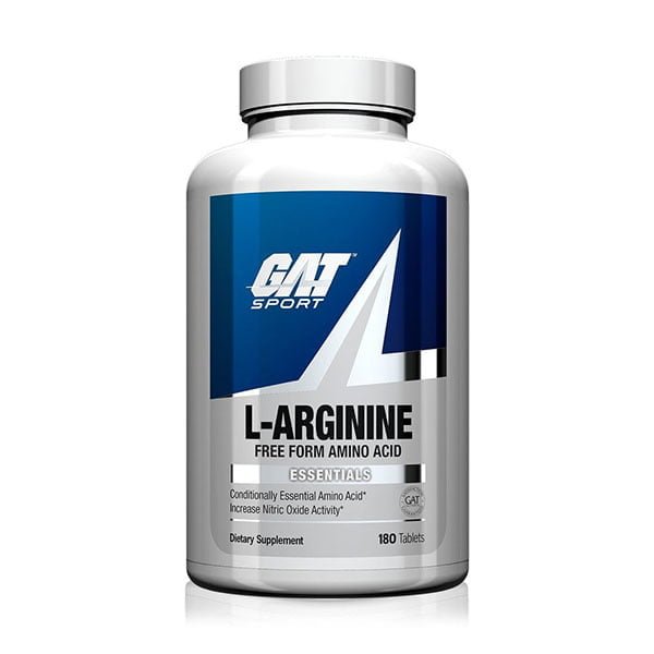 L-arginine Essentials 180 Tabs GAT Sport 1 L-Arginine Essentials GAT Sport – Performance, Pump et Endurance