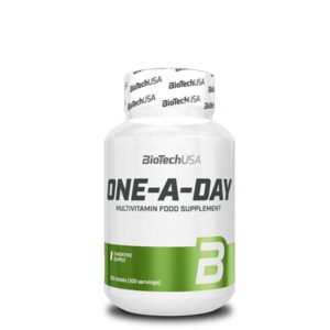 Clear Whey Isolate 500g Weider 7 One A Day de BioTechUSA : multivitamines complètes pour soutenir énergie, immunité et bien-être au quotidien. 1 comprimé par jour suffit.