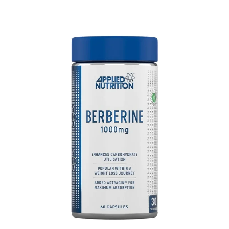 Berberine 1000mg 60 Veg Capsules Applied Nutrition 1 Berberine 1000mg 60 Veg Capsules Applied Nutrition