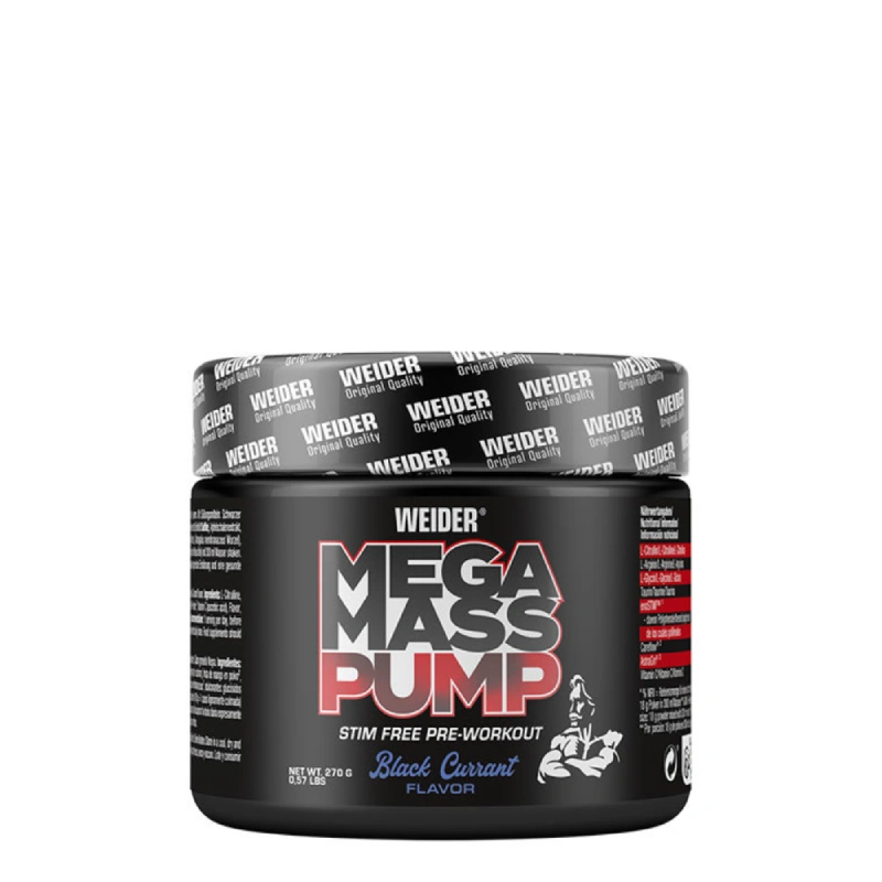 Mega Mass Pump 270g Weider 1 Mega Mass Pump 270g Weider