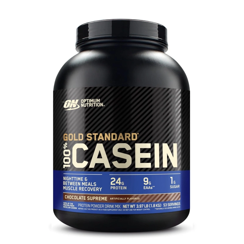GOLD STANDARD® 100% Casein 1.8kg Optimum Nutrition 2 GOLD STANDARD Casein Optimum Nutrition | Protéine Nuit