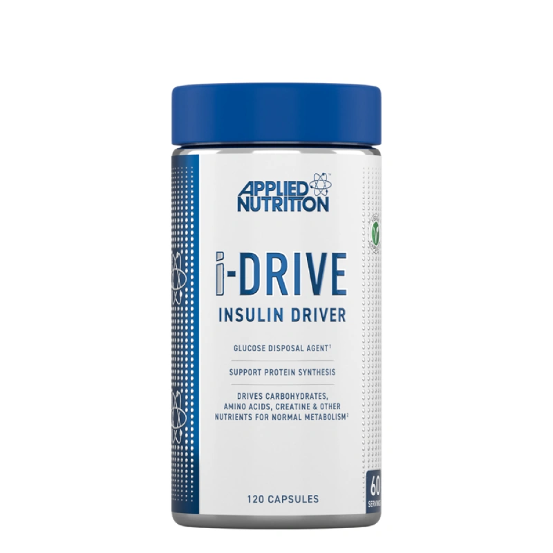 i-Drive Insuline Driver 120 Capsules Applied Nutrition 1 i-Drive Insuline Driver Applied Nutrition - maximiser l'absorption