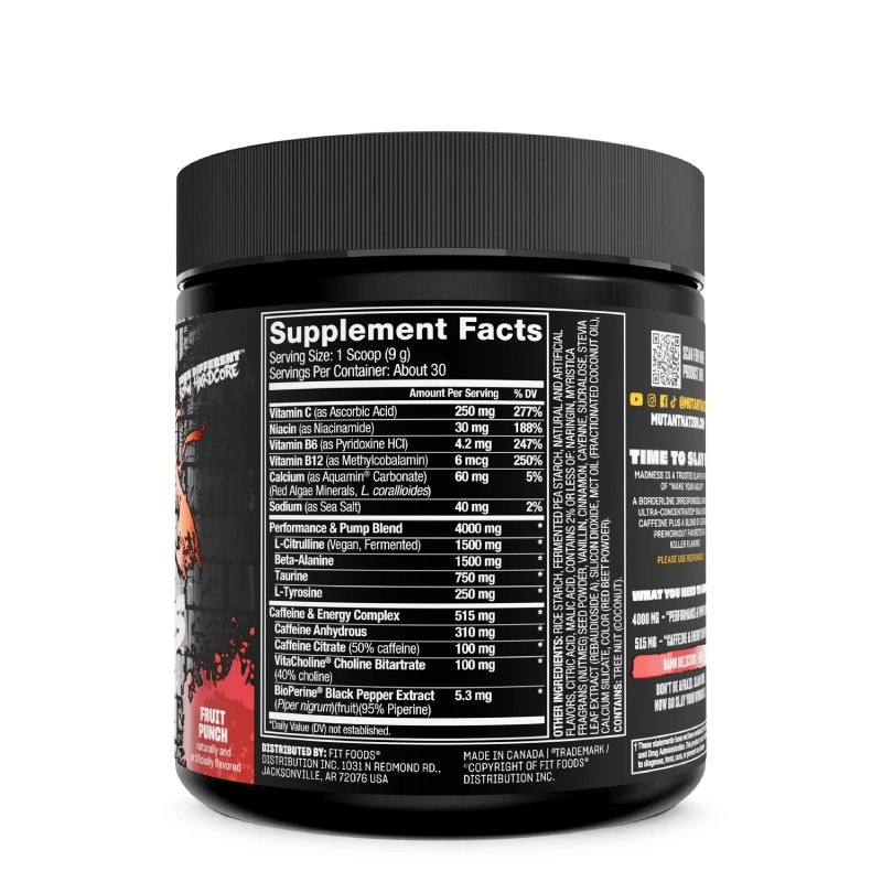 Madness Ultra- Concentrate 270g Mutant 2 Madness Ultra- Concentrate 270g Mutant
