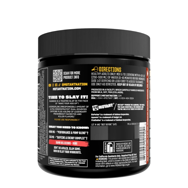Madness Ultra- Concentrate 270g Mutant 3 Madness Ultra- Concentrate 270g Mutant