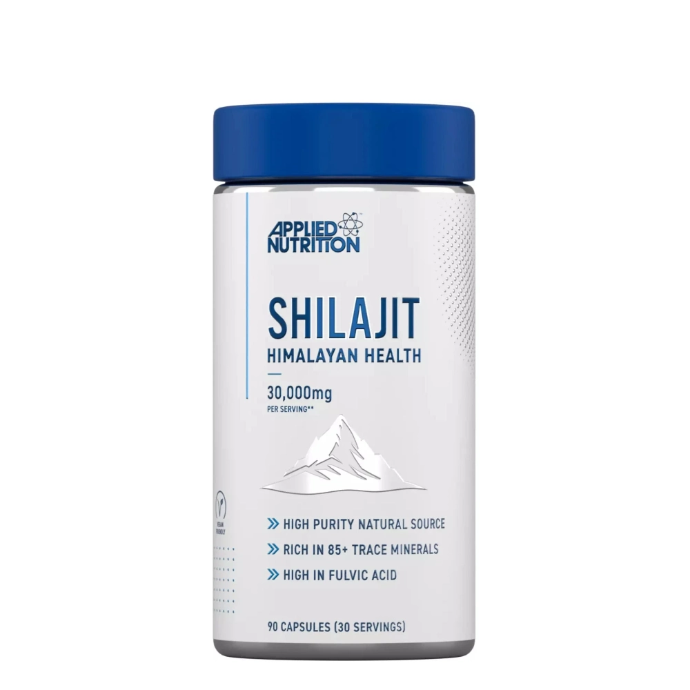 Shilajit Himalayan Hearth 30,000mg 90 Capsules Applied Nutrition 1 Shilajit Himalayan Applied Nutrition – Boost d’énergie et vitalité
