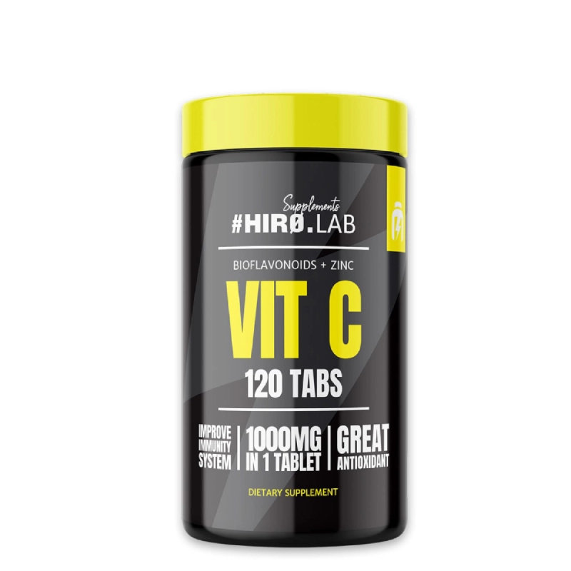 VIT C 1000MG 120 Tabs #HIRO.LAB 1 VIT C 1000MG 120 Tabs #HIRO.LAB