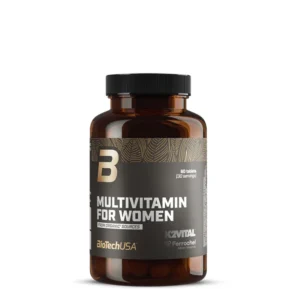 Multivitamin For Women from organic sources 60 tablettes BiotechUSA – Énergie et Beauté Naturelle
