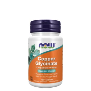 Copper Glycinate 3mg Albion® NOW Foods – Cuivre Hautement Absorbable