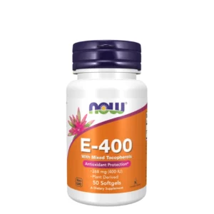Vitamine E-400 NOW Foods – Antioxydant Naturel
