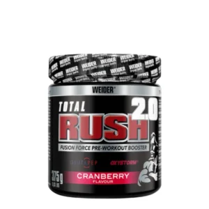 Protein Crunch Bar 12 x 62g Applied Nutrition 9 Total Rush 2.0 Weider | Pré-Workout Énergie, Focus et Pump