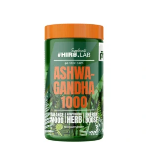 Hiro.Labs Ashwagandha 1000 – Anti-stress et Énergie Naturelle