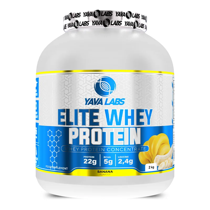 Elite Whey Protein Concentrate 2KG Yava Labs 6 Elite Whey Protein Yava Labs – Protéine Whey pour Masse et Récupération