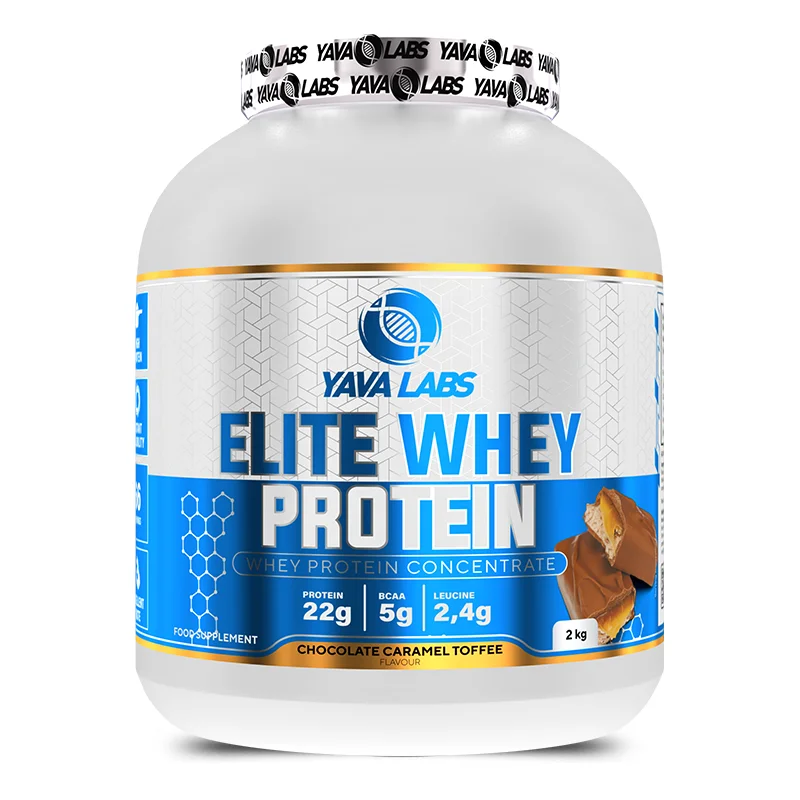 Elite Whey Protein Concentrate 2KG Yava Labs 1 Elite Whey Protein Yava Labs – Protéine Whey pour Masse et Récupération