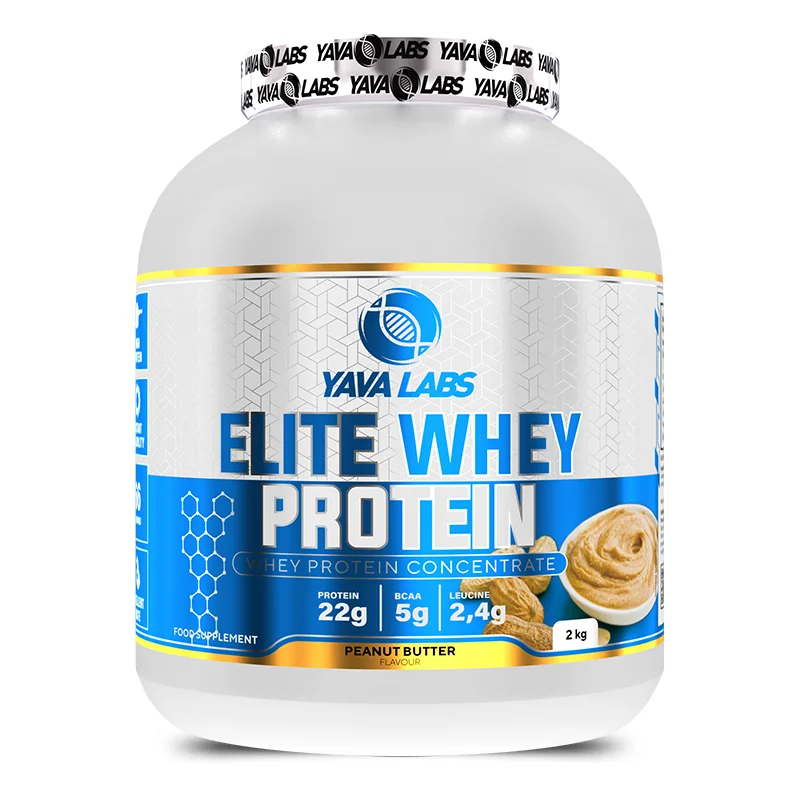 Elite Whey Protein Concentrate 2KG Yava Labs 3 Elite Whey Protein Yava Labs – Protéine Whey pour Masse et Récupération