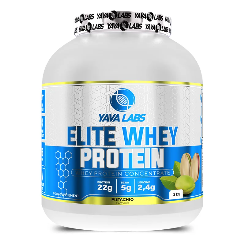 Elite Whey Protein Concentrate 2KG Yava Labs 2 Elite Whey Protein Yava Labs – Protéine Whey pour Masse et Récupération