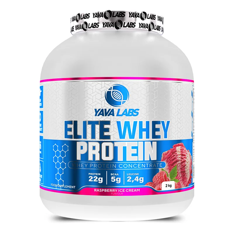 Elite Whey Protein Concentrate 2KG Yava Labs 5 Elite Whey Protein Yava Labs – Protéine Whey pour Masse et Récupération