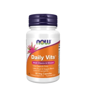 Clear Whey Isolate 500g Weider 4 Daily Vits NOW Foods – Multivitamines complètes et énergie quotidienne