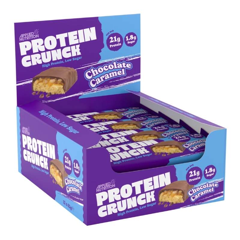 Protein Crunch Bar 12 x 62g Applied Nutrition 3 Protein Crunch Bar 12 x 62g Applied Nutrition