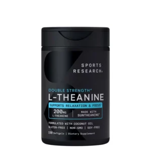 L-Theanine 200mg Sports Research - Favoriser la relaxation