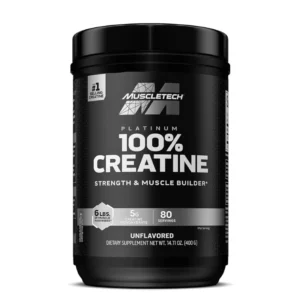 Muscletech
Creatine Monohydrate Micronized

Platinum 100% Creatine de Muscletech est un produit à base de monohydrate de créatine micronisée de qualité et de pureté supérieures. Cette créatine micronisée présente une absorption rapide et complète. La créatine est une aide ergogène très étudiée et efficace.

Il a été démontré qu’une dose correcte aide à relever le taux de phosphocréatine dans les muscles, augmentant ainsi l’énergie disponible pour pratiquer l’activité physique, ce qui permet de retarder l’apparition de la fatigue et d’améliorer les performances.