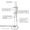 Personal Power Mixer Frother
