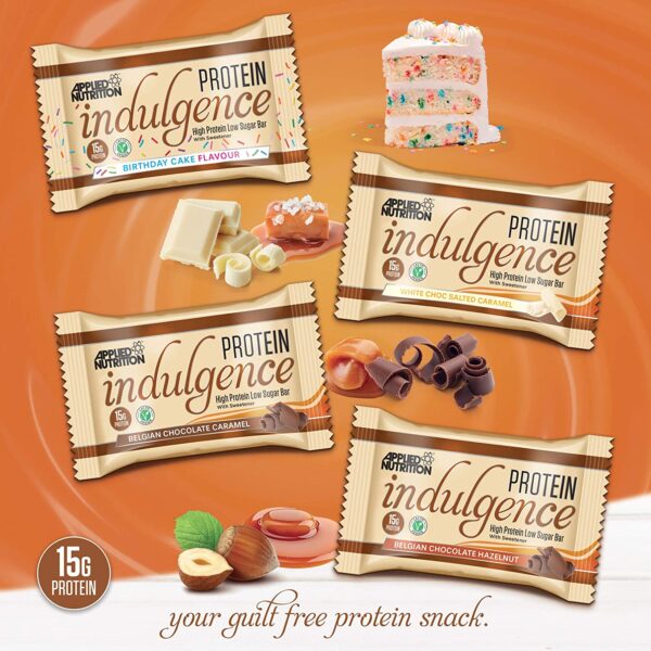 Protein Indulgence Bars 12 Bars Applied Nutrition