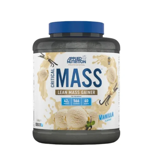 Critical Mass Professional Lean Gainz 2.4kg Applied Nutrition Vanilla (1)