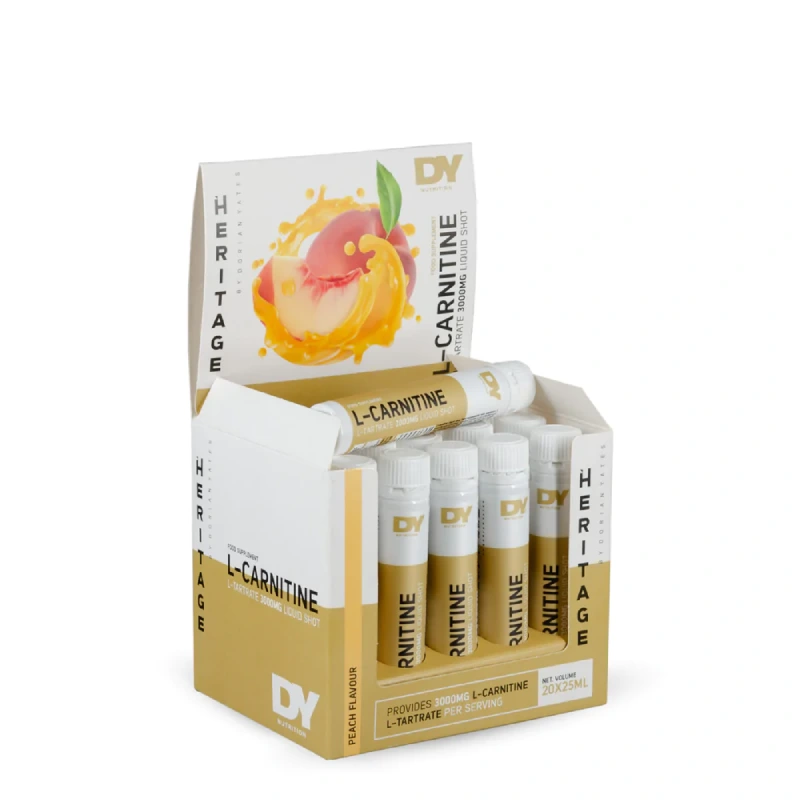 L-Carnitine L-Tartrate 3000mg Liquid Shot 20 x 25ml DY Nutrition 1 L-Carnitine L-Tartrate 3000mg Liquid Shot 20 x 25ml DY Nutrition
