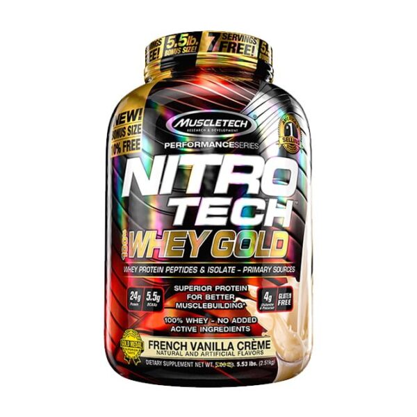 Nitro Tech 100% Whey Gold 2.51kg