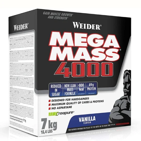 Mega Mass 4000 7KG Weider Vanilla
