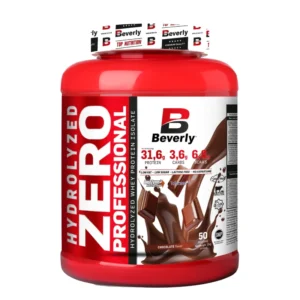 Hydrolyzed Zero de Beverly nutrition est une protéine de lactosérum pure et avancée pour soutenir le développement musculaire et favoriser la performance.