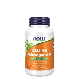 KSM-66 Ashwagandha 600 mg – NOW Foods | Anti-stress naturel
