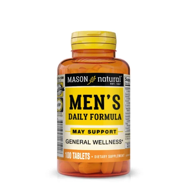 Men's Daily Formula 100 Tablettes Mason Vitamins