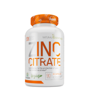 Zinc Citrate Starlabs : soutien immunitaire, peau saine et métabolisme équilibré avec une absorption optimale.

