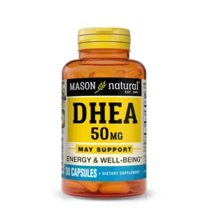 DHEA 50mg 30 Capsules Mason Vitamins
