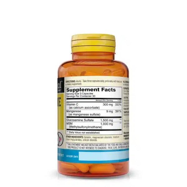 Glucosamine Complex + MSM Mason Natural – Articulations