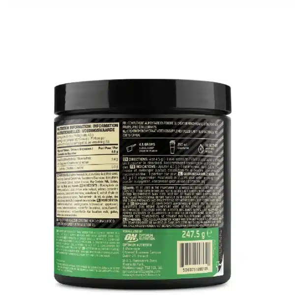 Micronised Creatine Powder 247g Optimum Nutrition