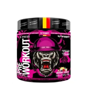 Boostez votre énergie, votre concentration et vos performances avec PRE WORKOUT X-PRESS de Kriegger. Idéal avant l'entraînement, sans sucre, effet rapide.
