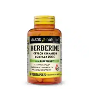 Berberine Ceylon Cinnamon Complex Mason Natural – Glycémie & Métabolisme
