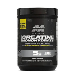100% Platinum Creatine Monohydrate 400g Muscletech