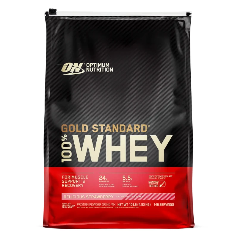 Gold Standard 100% Whey Protein 4.54KG Optimum Nutrition 1 Gold Standard 100% Whey Protein 4.54KG Optimum Nutrition