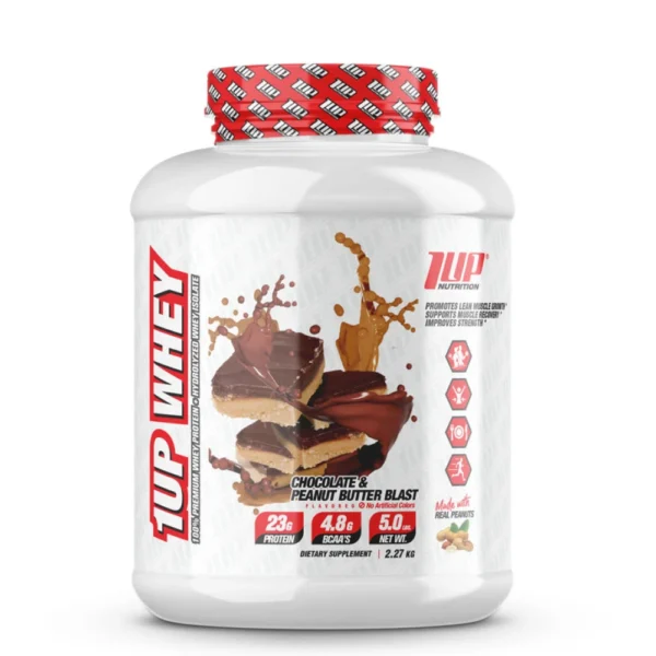 1UP Whey 100% Premium Protein + hydroyzed Whey Isolate 2.27kg